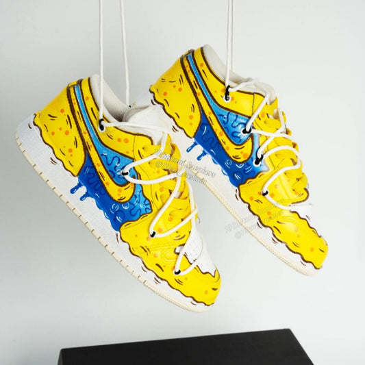 0678-Descomposición de doble cordón de colores de Bob Esponja