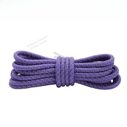 Cordones redondos reflectantes de 18 colores