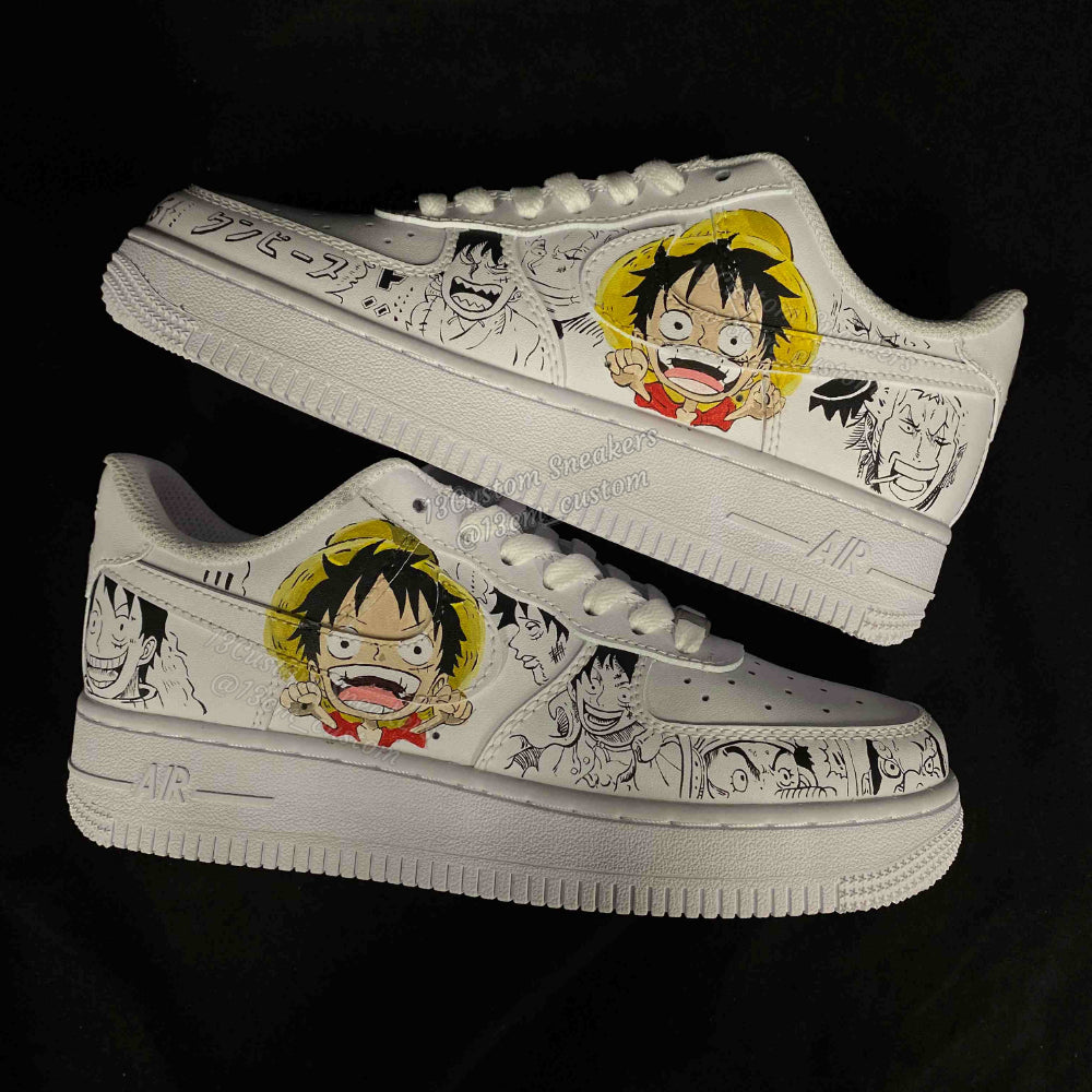 0616-Luffy versión Q + manga en blanco y negro