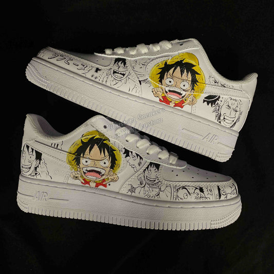 0616-Luffy versión Q + manga en blanco y negro