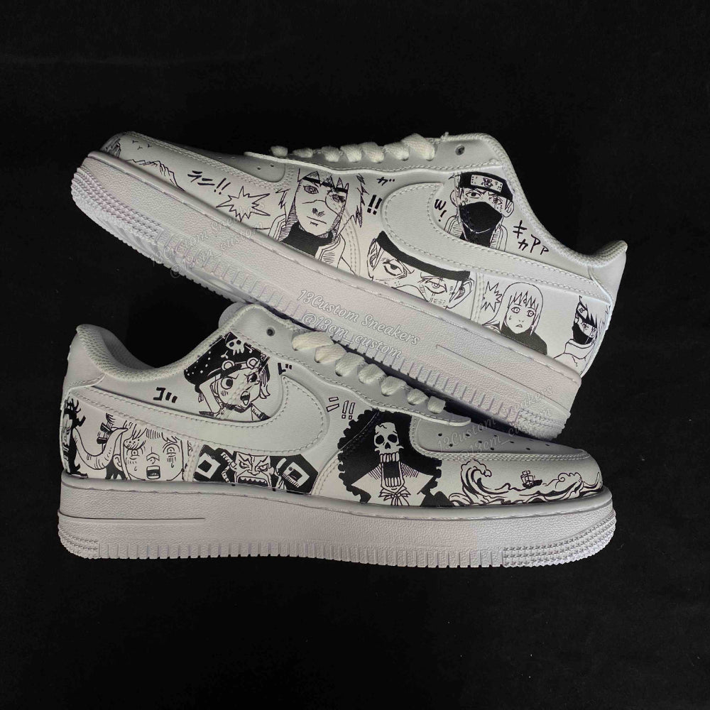 0622 - Naruto Uzumaki and One Piece Zoro + Black and White Comics