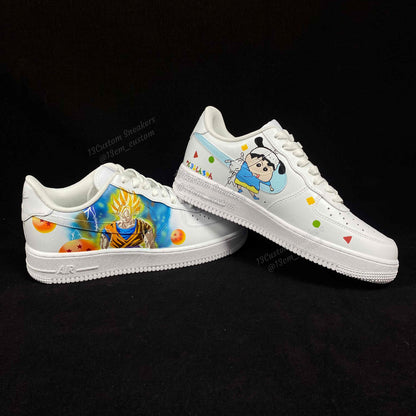 0654-Semi-colored Dragon Ball + Zoro + Crayon Shin-chan