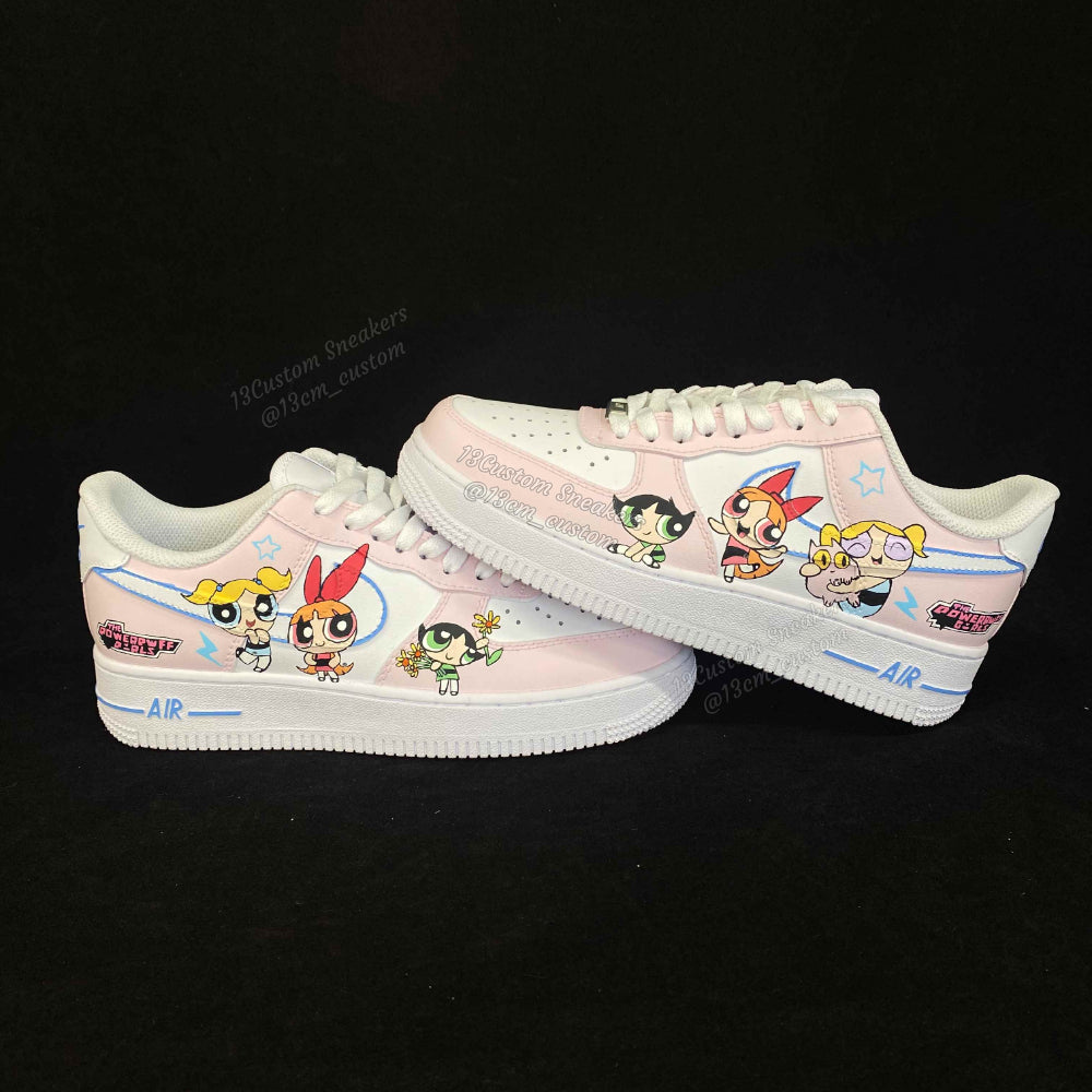 0574-비행소녀경찰 파란색 전체 패턴