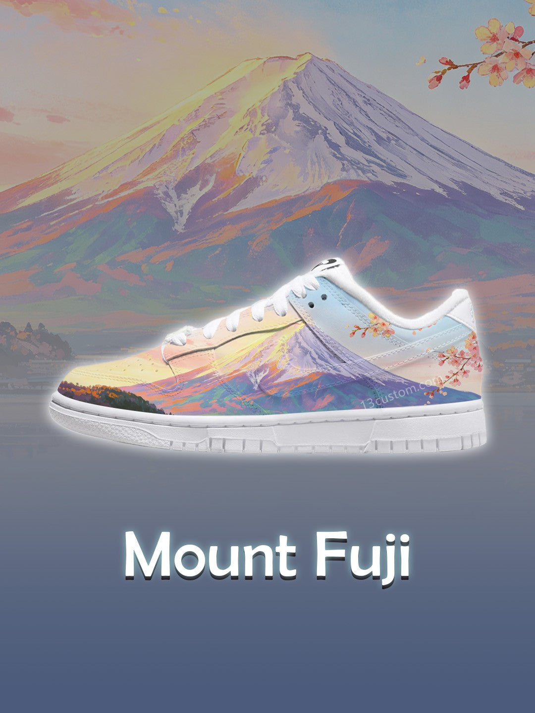 DK  富士山 客製化運動鞋
