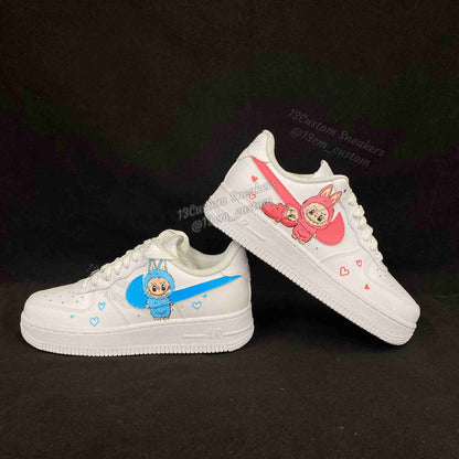 0693-LABUBU logo azul y rojo