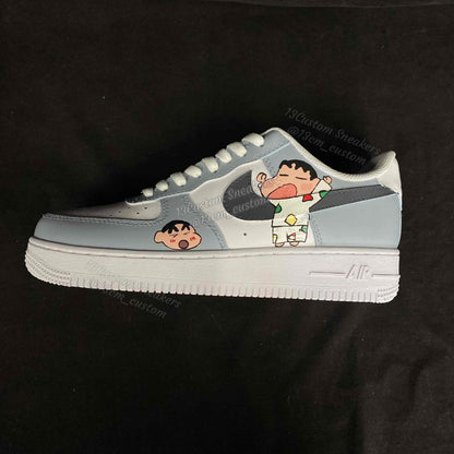 0536-Grauer Schlafanzug Shinnosuke