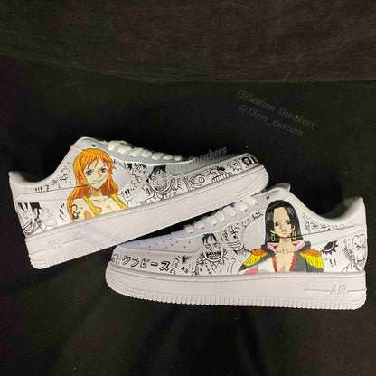 0613-One Piece Diosa + Manga en blanco y negro