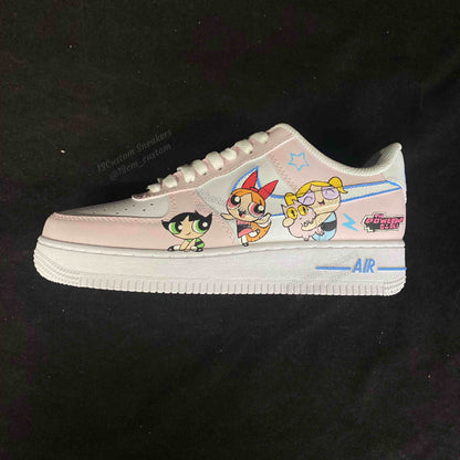 0574-비행소녀경찰 파란색 전체 패턴