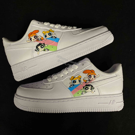 0575- Powerpuff Girls Rainbow Minimalist