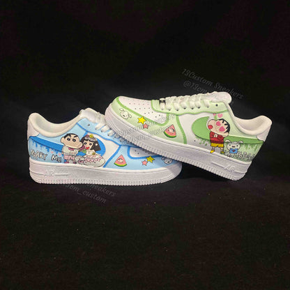 0515-Crayon Shin-chan Wedding Couple Shoes