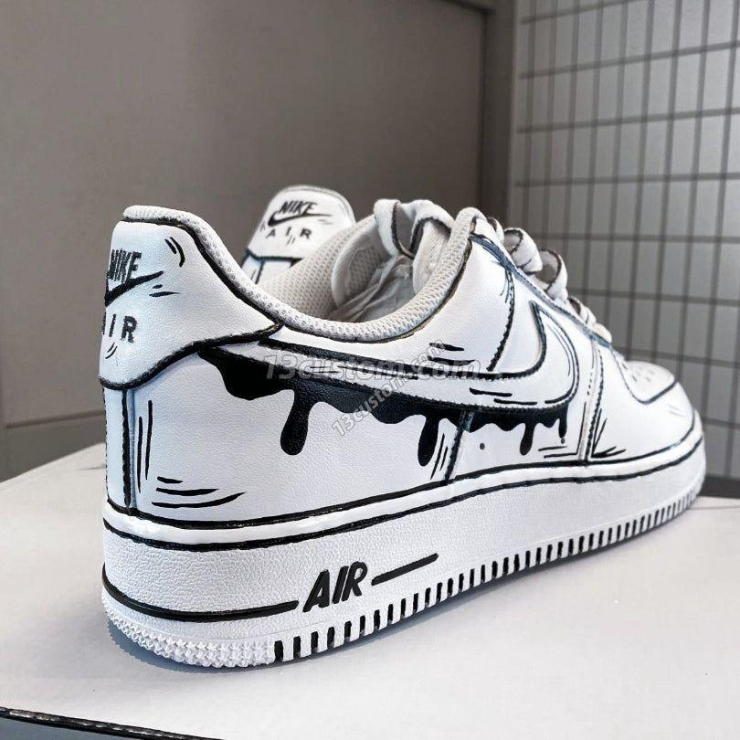 0056-AF1 2D黑白素描漏液效果 主圖