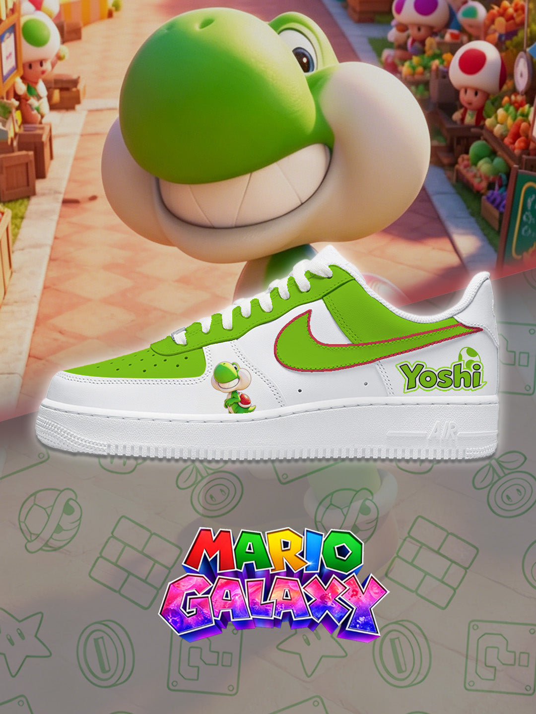 AF1 超級瑪利歐 耀西 V1