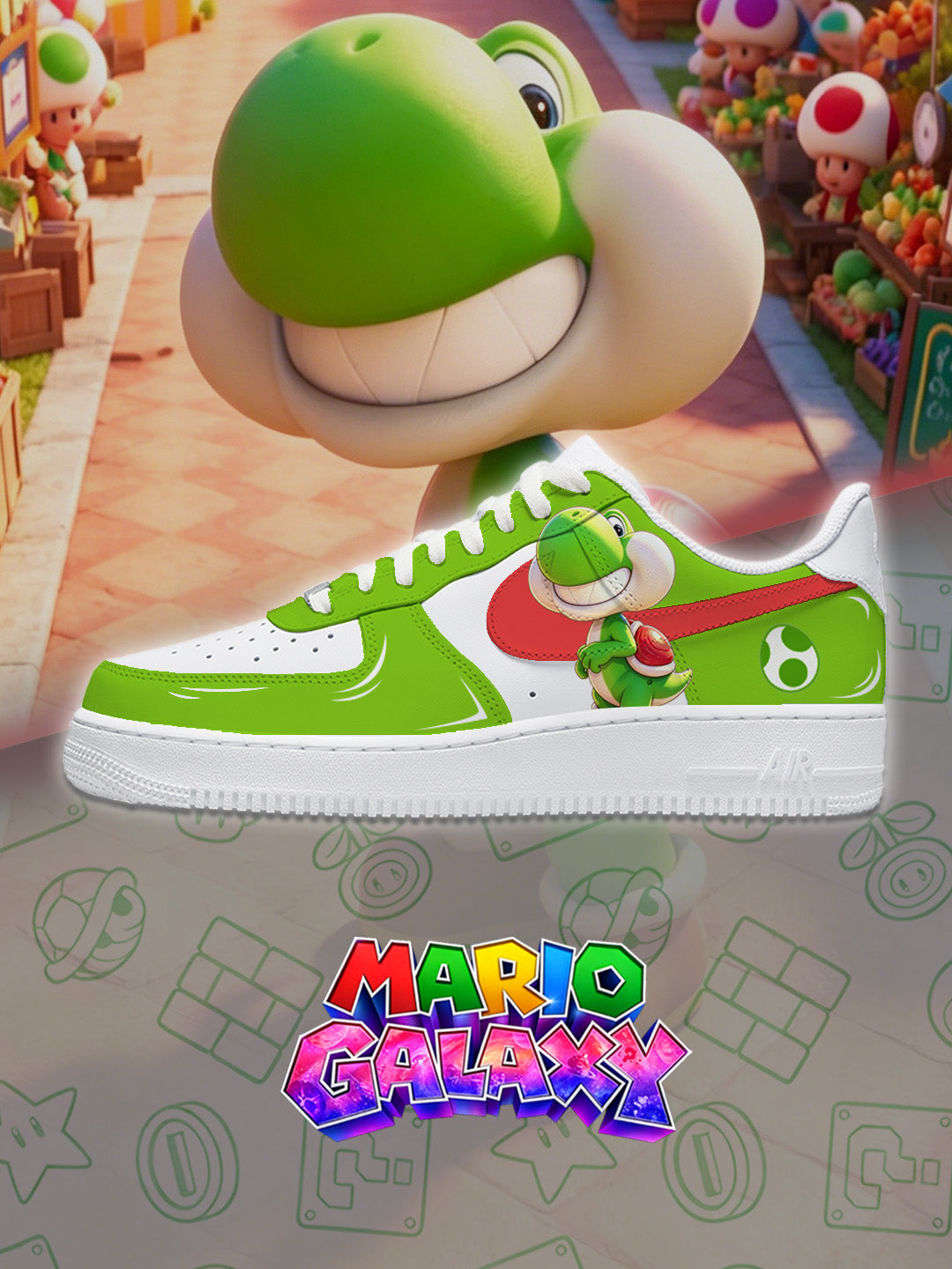 AF1 超級瑪利歐 耀西 V2