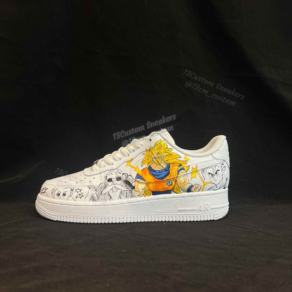 0640-Dragon Ball pintura + manga en blanco y negro en cuatro lados