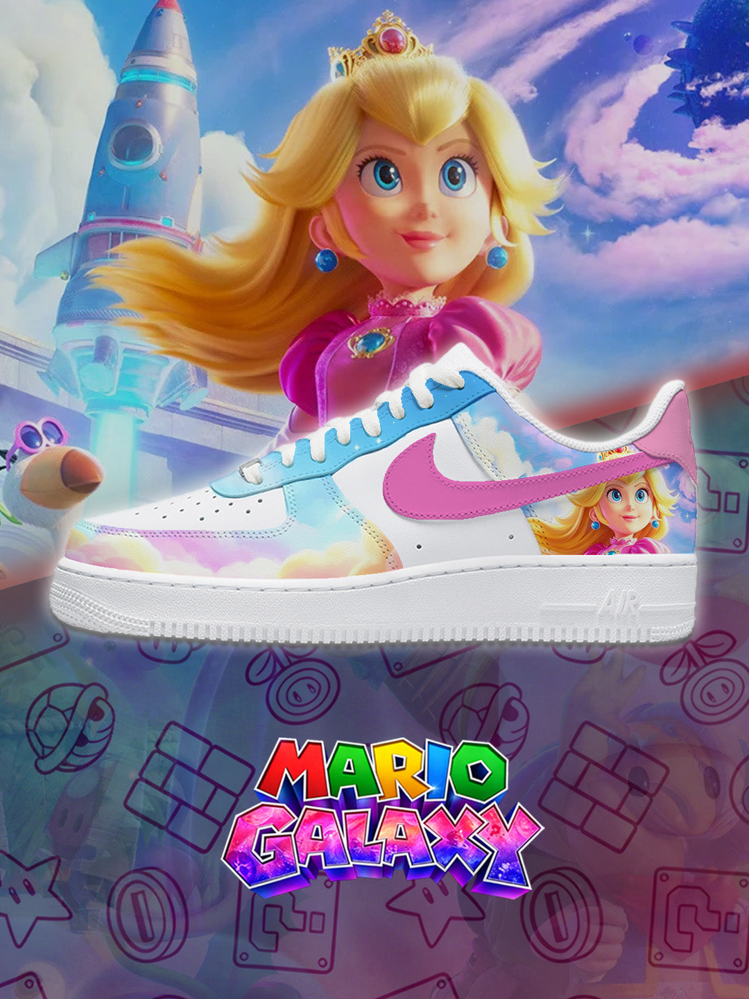 AF1 超級瑪利歐 碧姬公主 V1