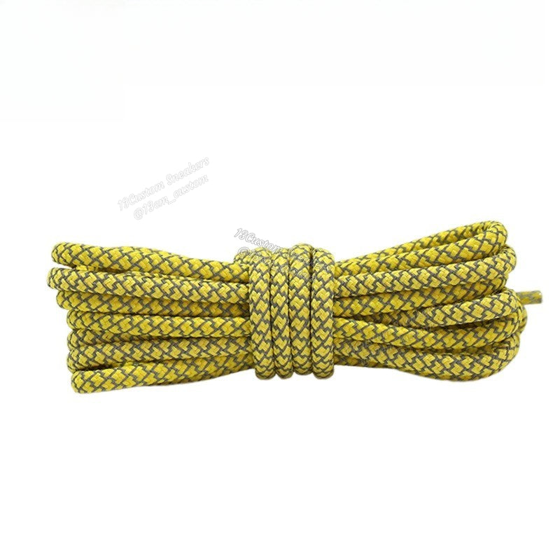 Cordones redondos reflectantes de 18 colores