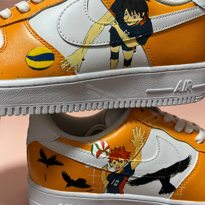 0664-Volleyball少年 naranja de página completa