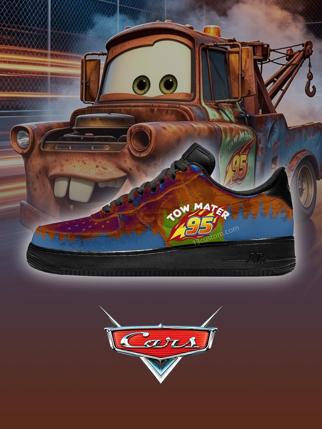 AF1 黑 板牙 客製化運動鞋 Main image