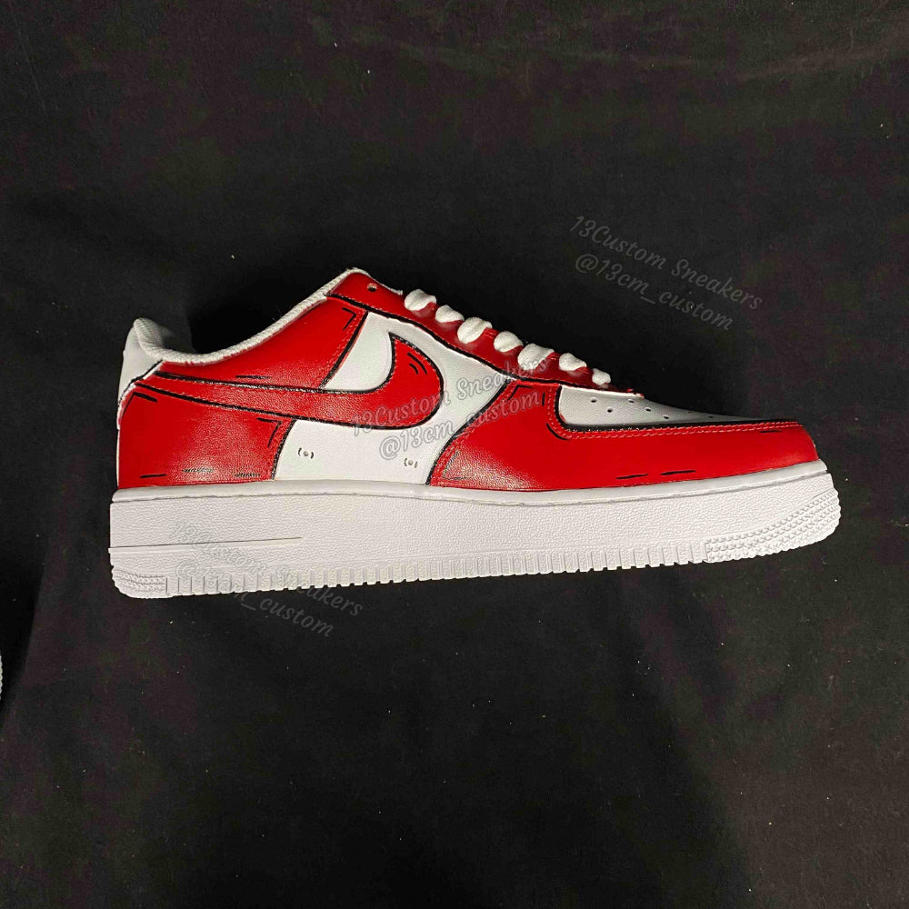 0594-Jugador de baloncesto en rojo completo