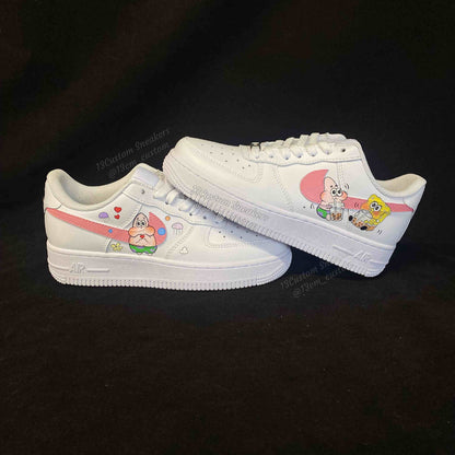 0673-Q판 스폰지밥 분홍색 로고2