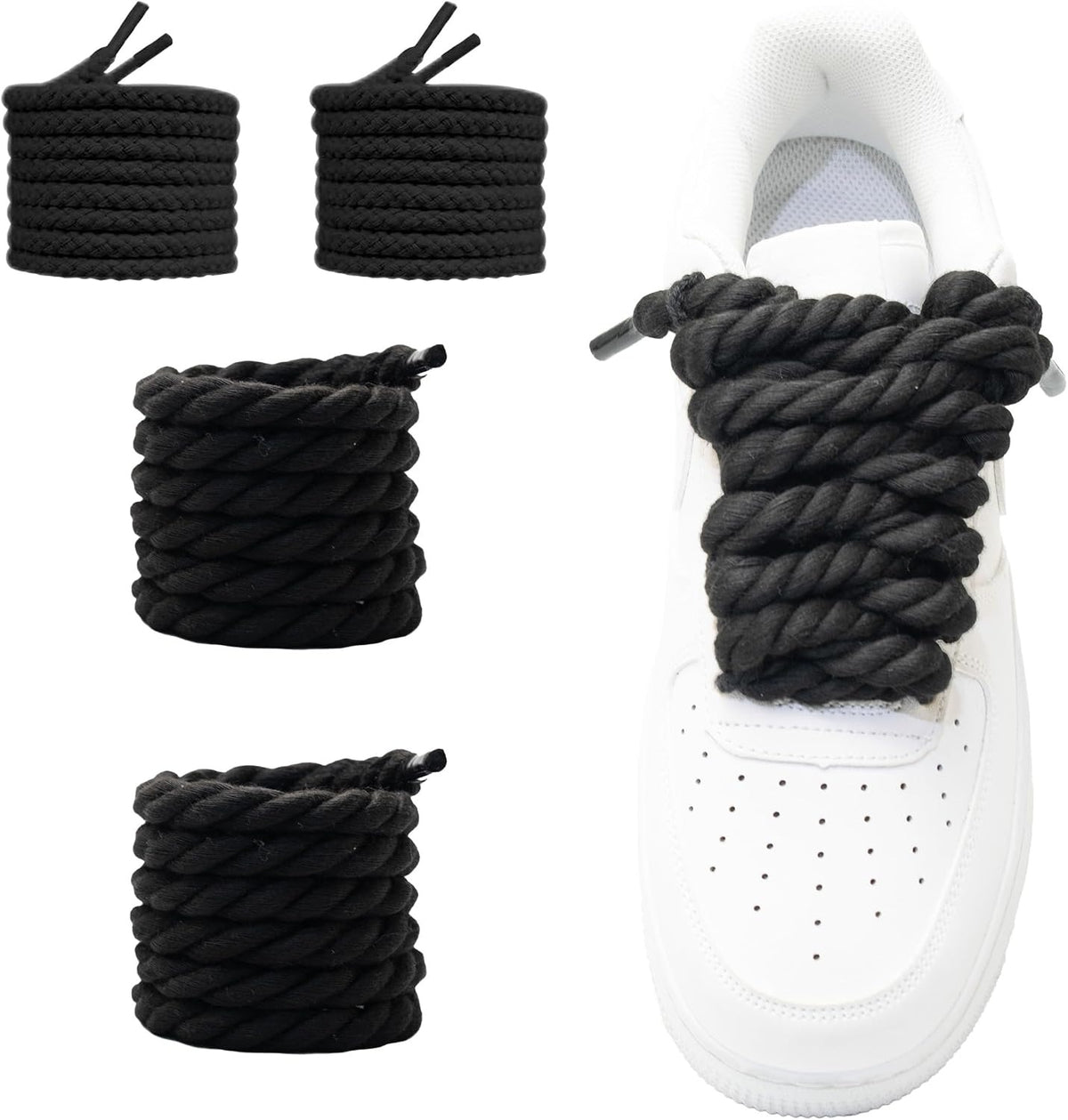 Thick rope shoelaces- 47 Inch(120cm)