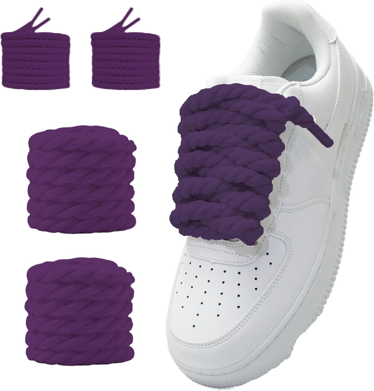 Thick rope shoelaces- 47 Inch(120cm)