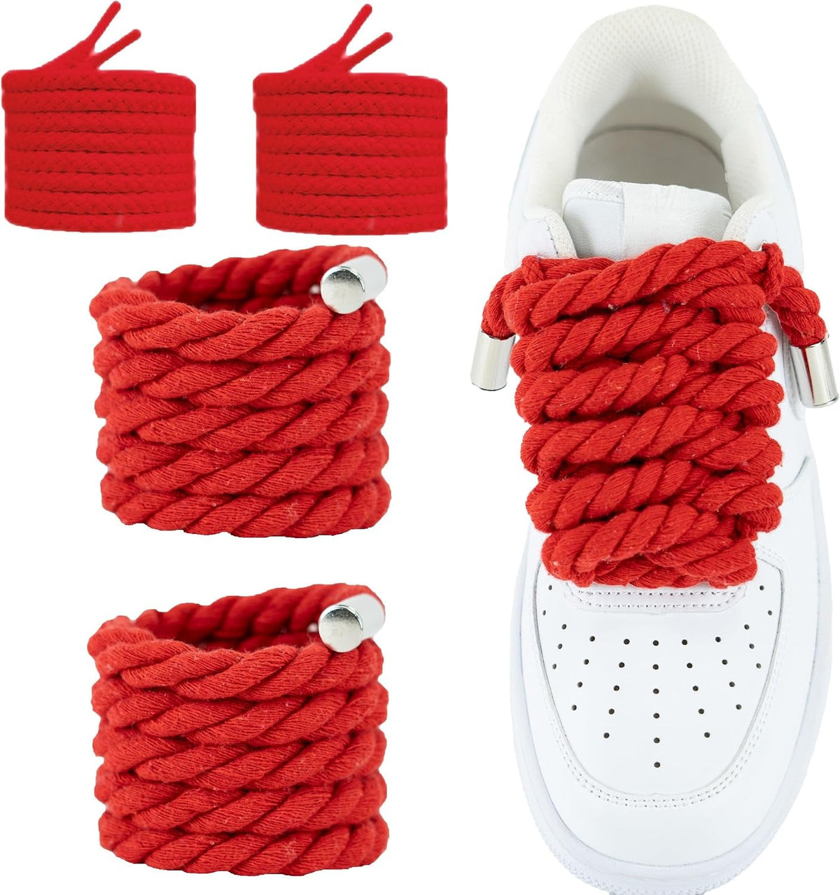 Thick rope shoelaces- 47 Inch(120cm)