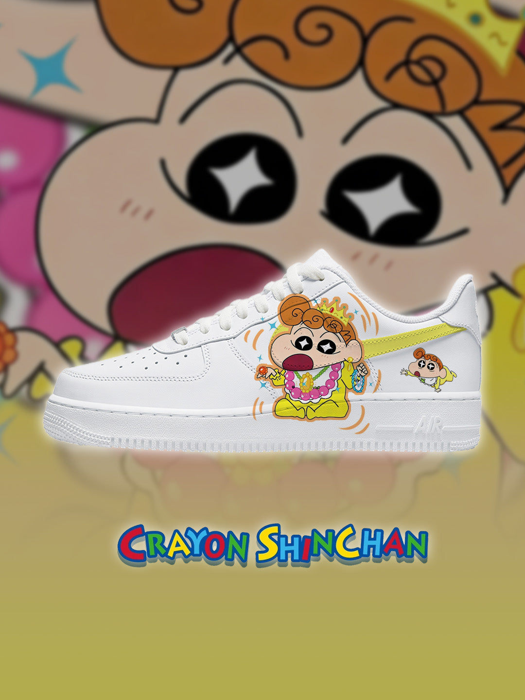 AF1 蠟筆小新 小葵描邊